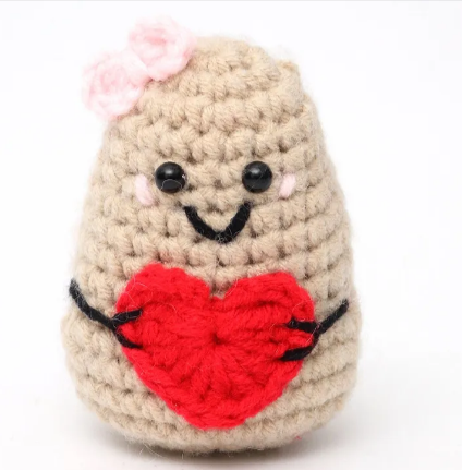 Potato Crocheted–handcrafted