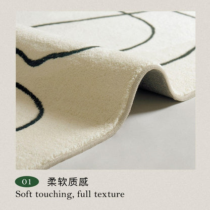 Nordic Style Large Area Rugs Soft Home Décor