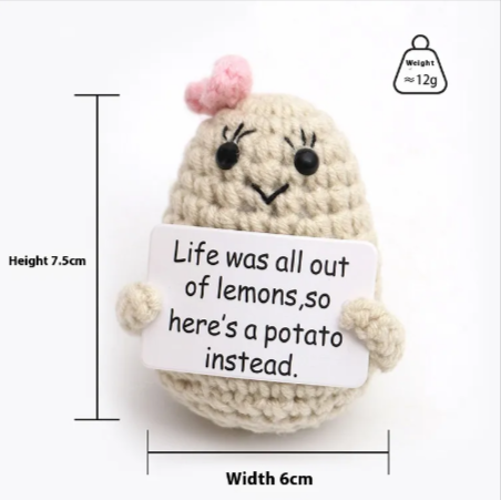 Potato Crocheted–handcrafted