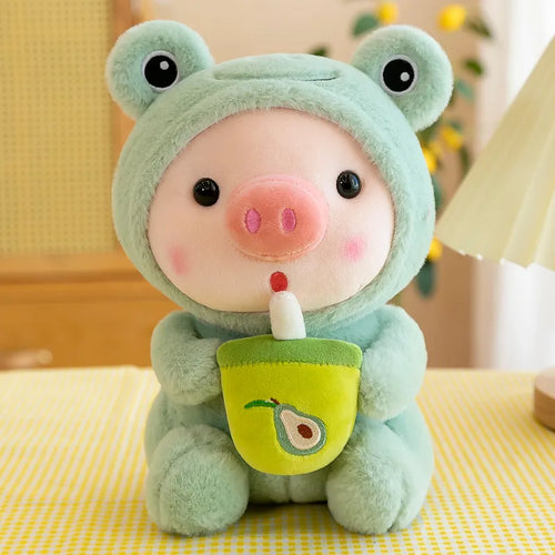 Milk Tea Plush Pig Girls Toy